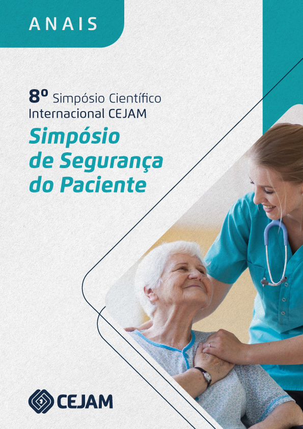 					Visualizar v. 8 (2022): 8º Simpósio Científico Internacional CEJAM: 1º Simpósio de Segurança do Paciente CEJAM
				