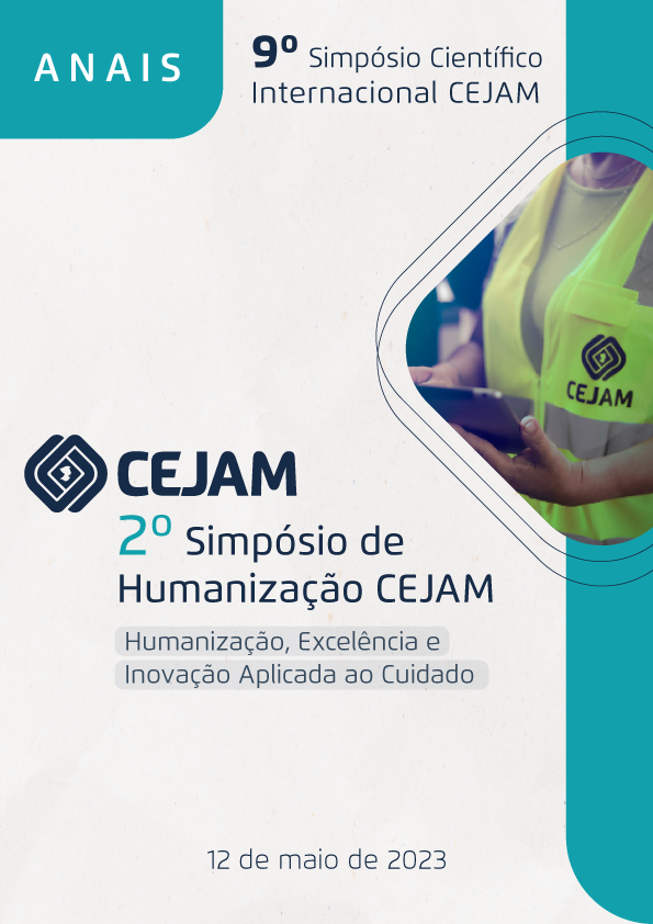                    Visualizar v. 9 (2023): 9º Simpósio Científico Internacional CEJAM: 2º Simpósio de Humanização CEJAM
                